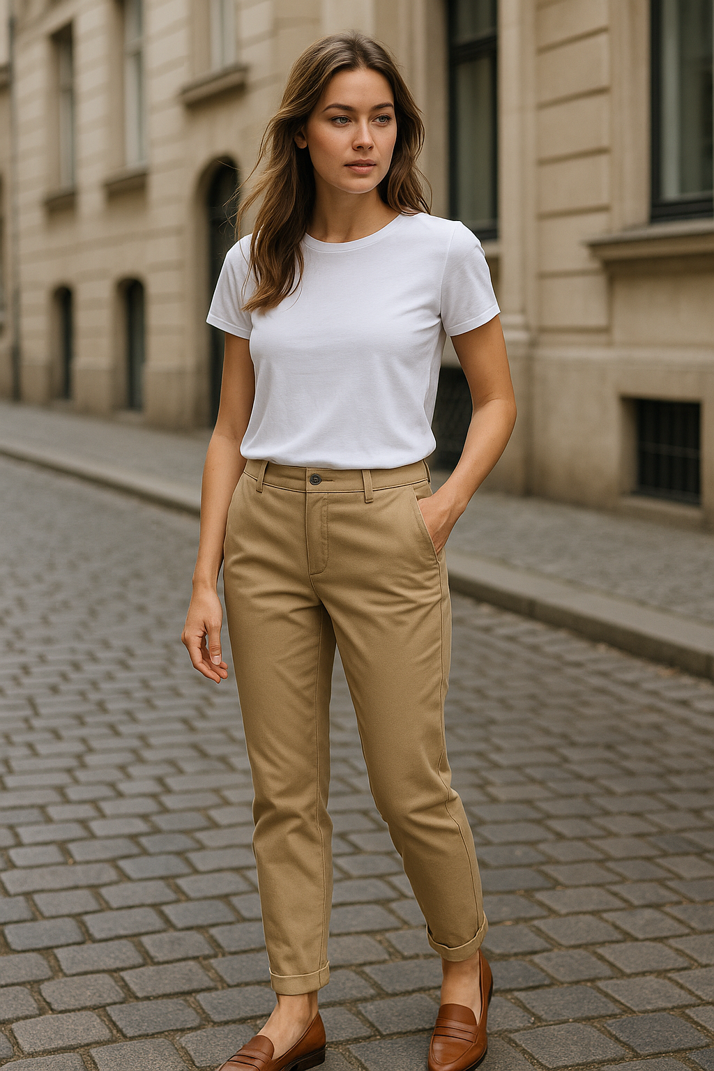 Chinohosen: Der Vielseitige Modetrend für Frauen