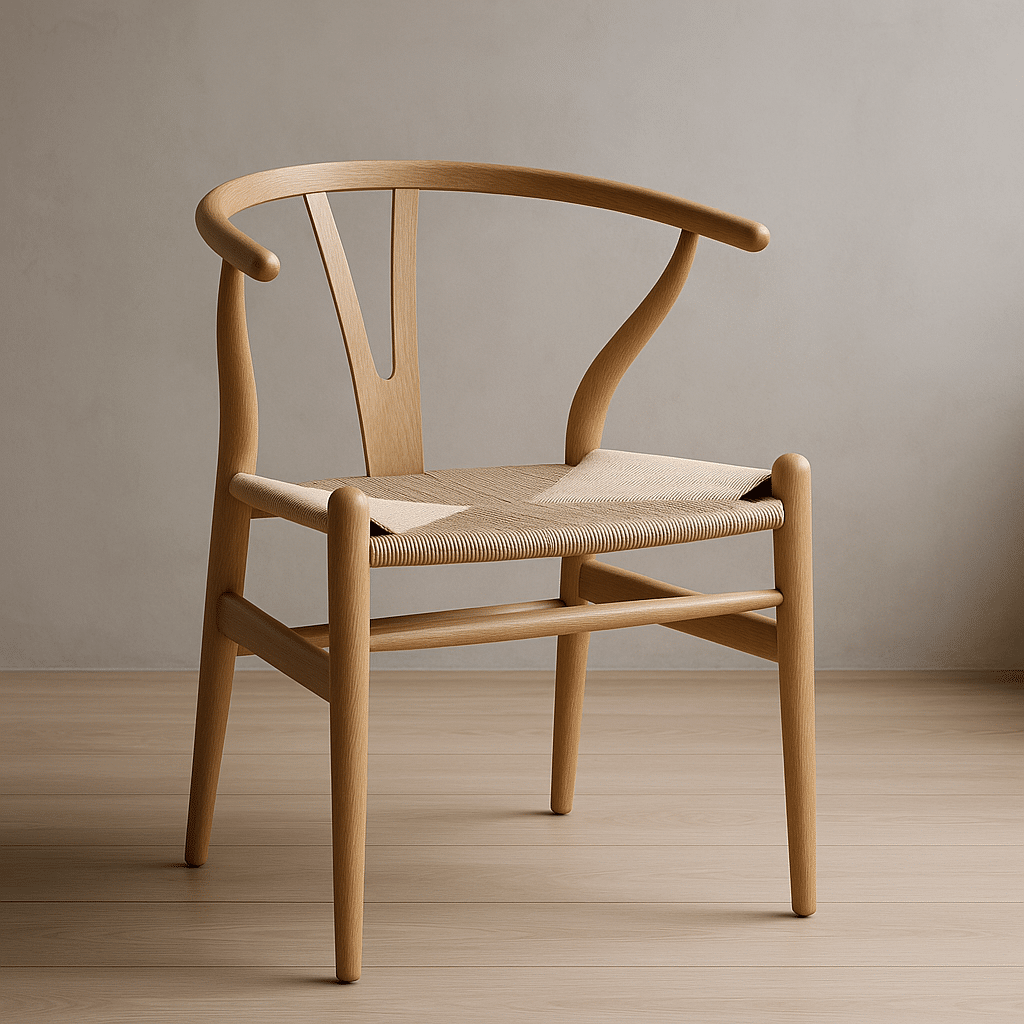 Der CH24 Wishbone Chair: Ein Meisterwerk der Eleganz